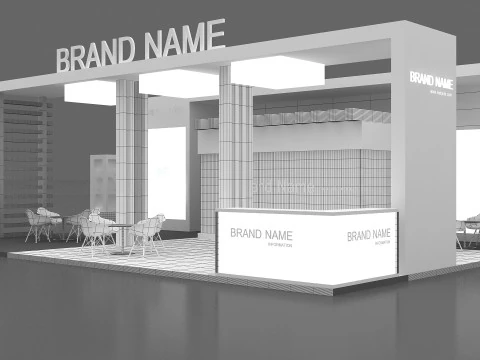 Exhibition 3D 3D Model