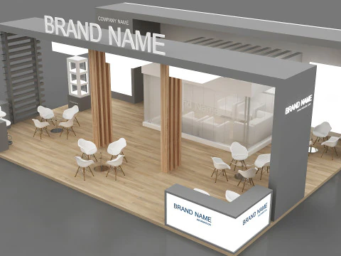 Exhibition 3D 3D Model