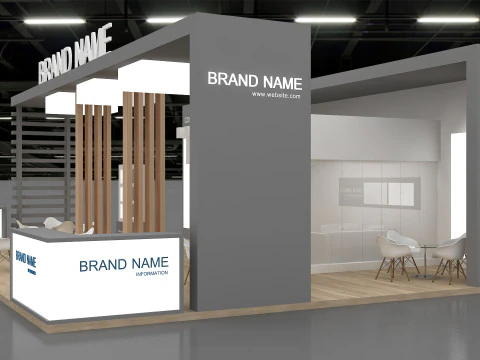 Exhibition 3D 3D Model