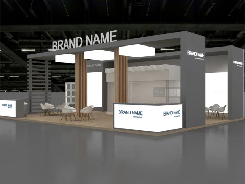 Exhibition 3D 3D Model
