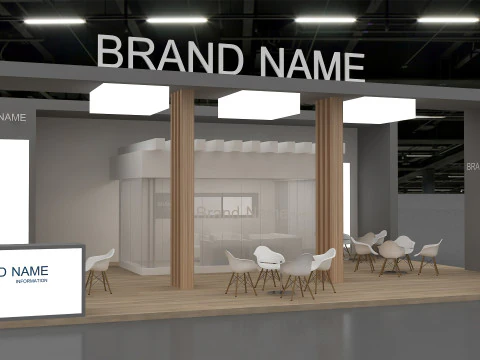 Exhibition 3D 3D Model