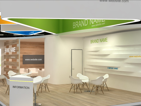 Exhibition 3D 3D Modell