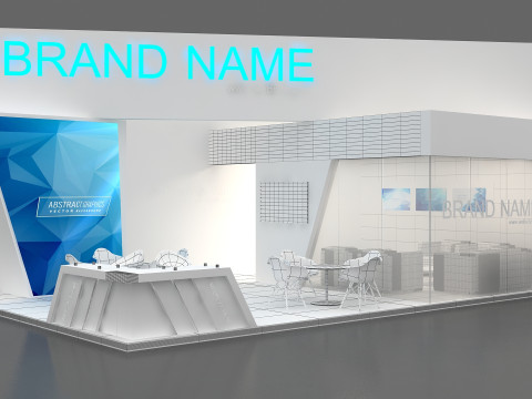 3d booth Model 3D