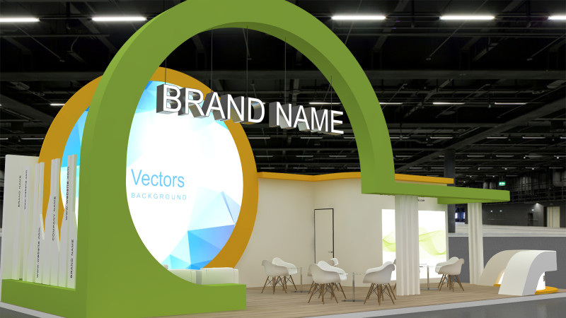 3d booth 3D मॉडल .c4d .max .obj .3ds .fbx .stl .blend