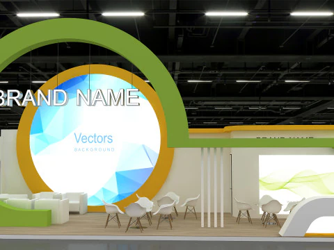 3d booth 3D Model