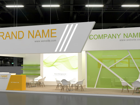 3d stand 3D 모델