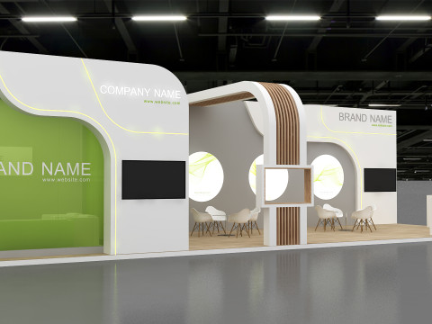 3d booth 3D Model