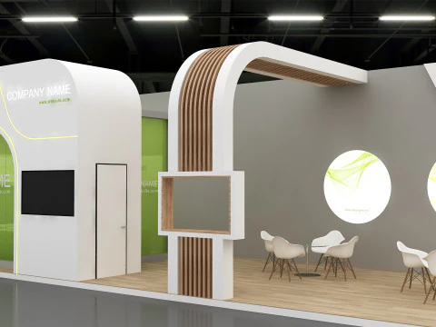 3d booth 3D Model
