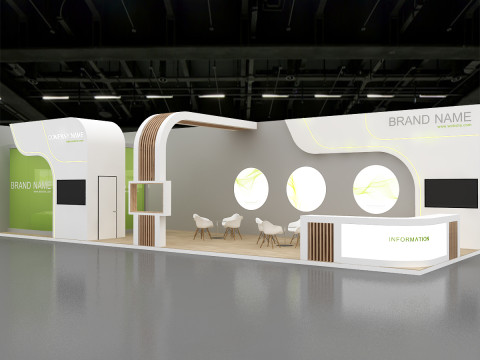 3d booth 3D Model