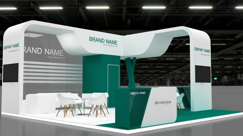 Exhibition 3D 3D Model .c4d .max .obj .3ds .fbx .stl .blend