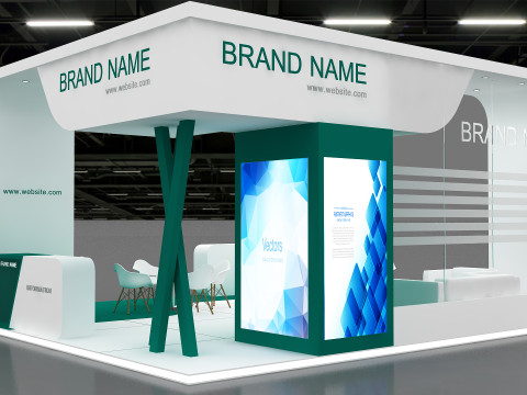Exhibition 3D 3D Model
