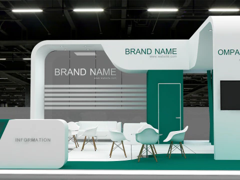 प्रदर्शनी 3डी 3D मॉडल