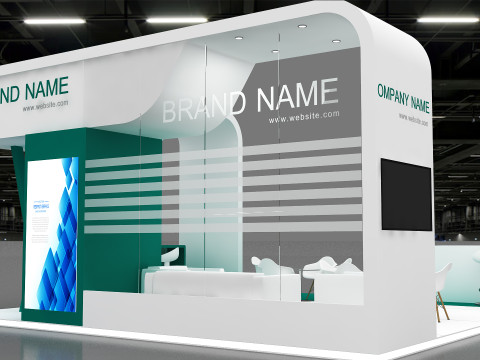 Exhibition 3D 3D Model