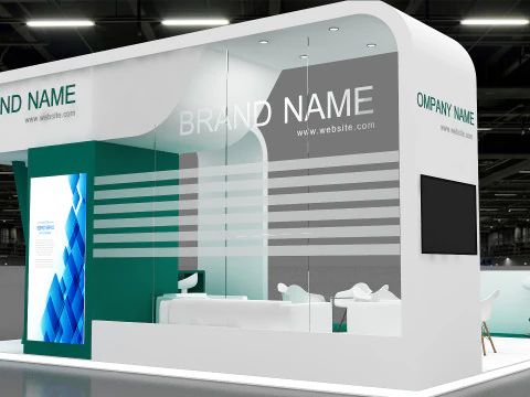 प्रदर्शनी 3डी 3D मॉडल