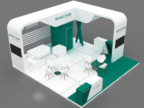 Exhibition 3D 3D Model