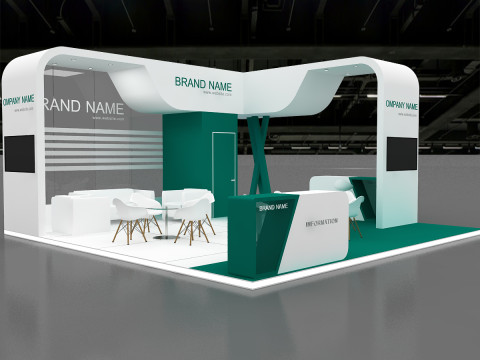 Exhibition 3D 3D Model