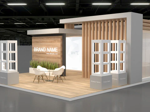 Exhibition 3D 3D Model