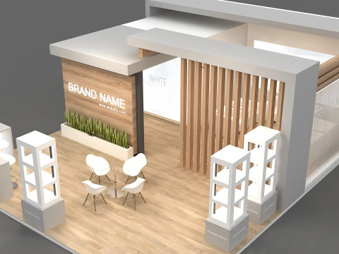 Exhibition 3D 3D Model