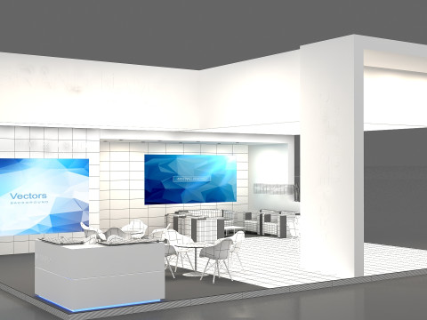 3d exhibition Model 3D