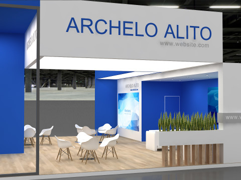 3d exhibition Model 3D