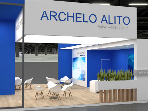 3d exhibition 3D Model