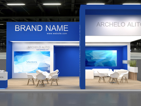 3d exhibition Model 3D