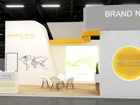 3d exhibition 3D Model