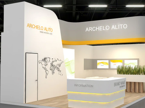 3d exhibition 3D Model