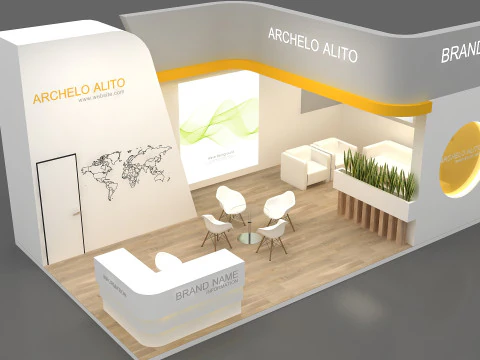 3d exhibition 3D Model