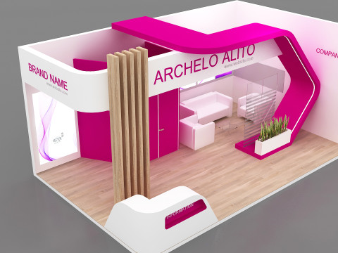 3d exhibition 3D Model