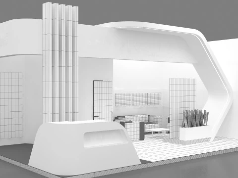 3d exhibition 3D Model