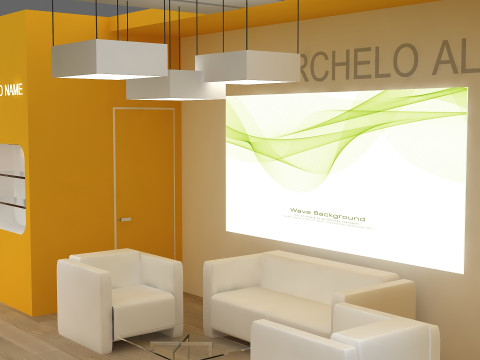 3D Exhibition Stand 3D Модель
