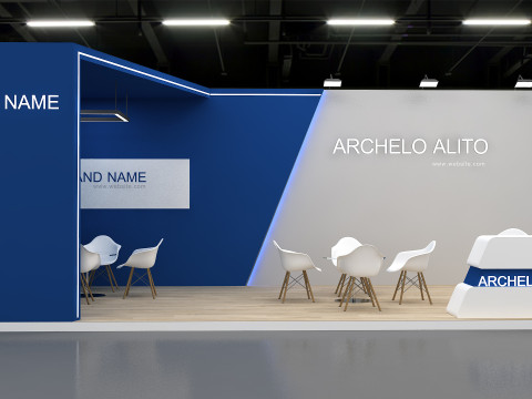 3D Exhibition Stand Model 3D