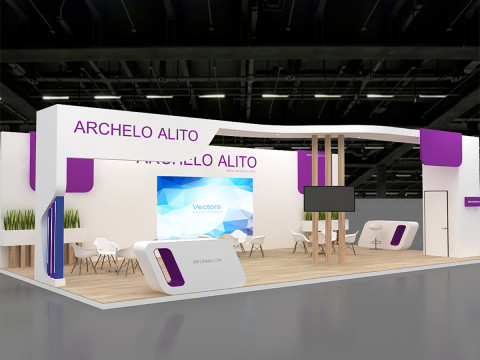 3d exhibition Model 3D