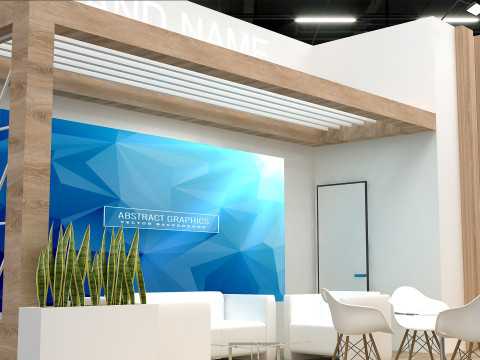 3D Booth Design 3D Model