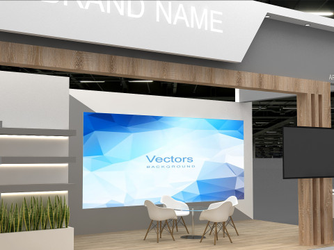 3D Exhibition Stand Model 3D