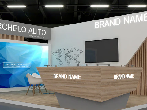 3D выставка 3D Модель