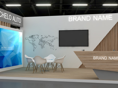 3D Exhibition 3D Model