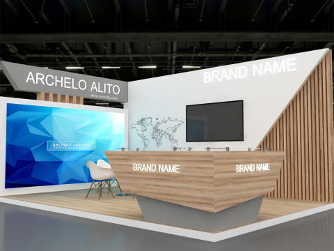 3D Exhibition 3D Model