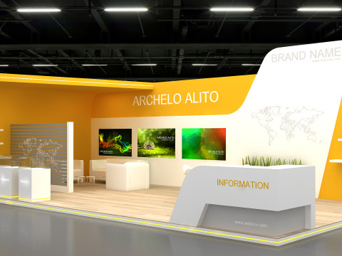 3d exhibition Modelo 3D
