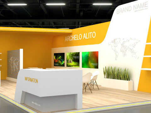 3d exhibition 3D Model