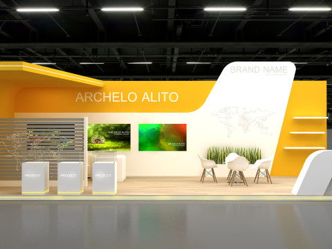 3d exhibition 3D Modell