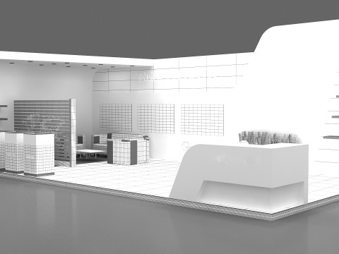 3d exhibition 3D Modell