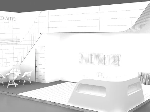 3D Exhibition Stand 3D Model
