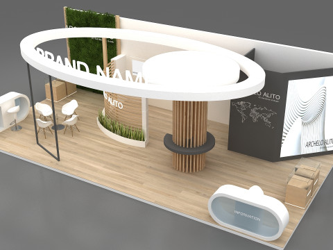 3d exhibition 3D Model