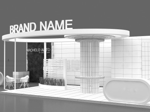 3d exhibition 3D Model