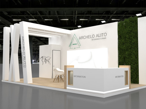 3D Exhibition Stand Model 3D