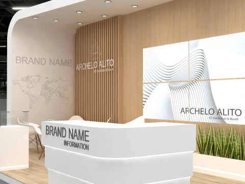 Exhibition stall 3D Model