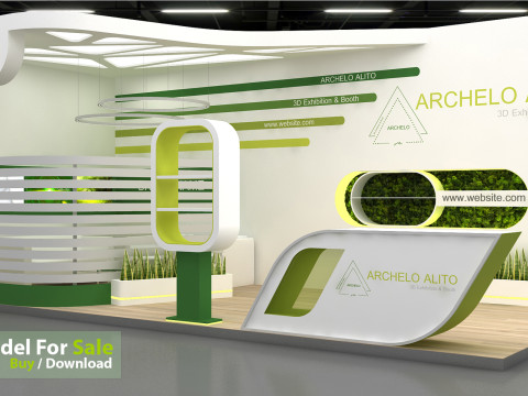 Exhibition 3D Modello 3D