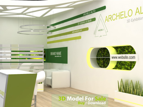 Exhibition 3D Model 3D